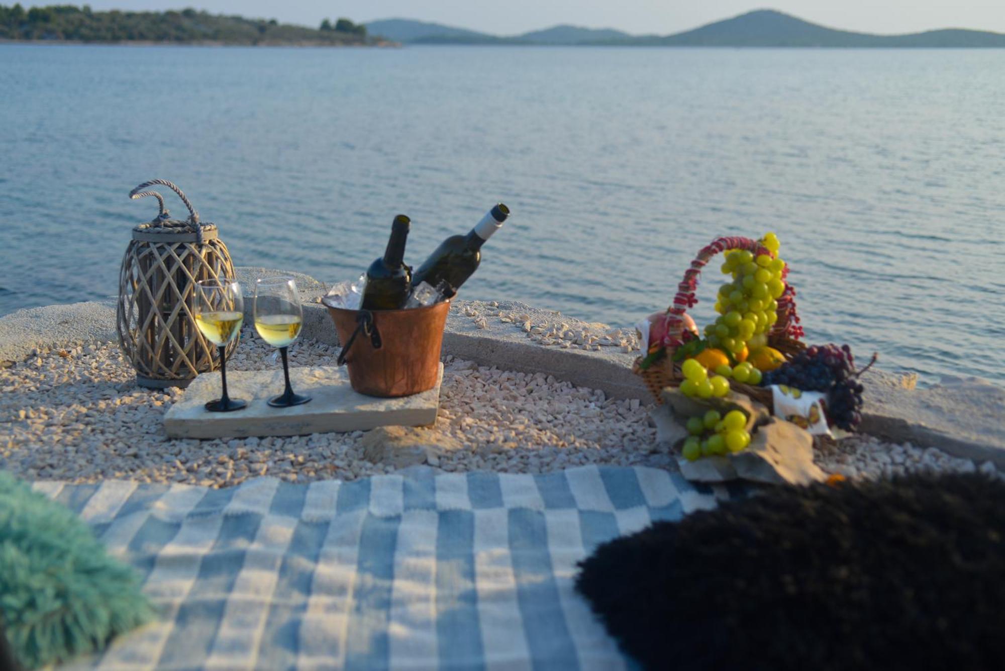Beach House Marina Grande Betina  Buitenkant foto
